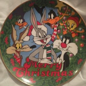 Looney Tunes Christmas Limited Edition Plate Set